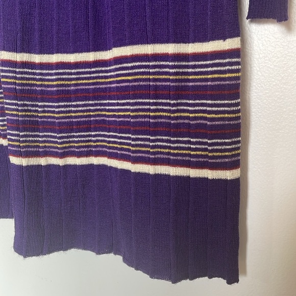 Vintage knit pleated skirt and sweater set - Picture 1 of 7